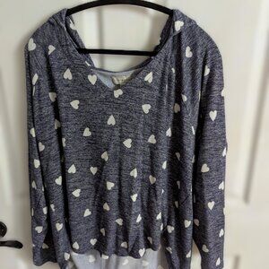 Lucky Brand Heart Long Sleeve